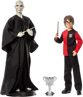 Комплект кукли Волдемор и Хари Потър