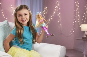 Кукла Barbie Dreamtopia,русалка със светлини