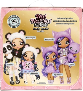 Na Na Na Surprise Family - Комплект от 3 плюшени кукли