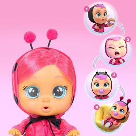  Интерактивна кукла CRY BABIES - Лейди с истинска коса