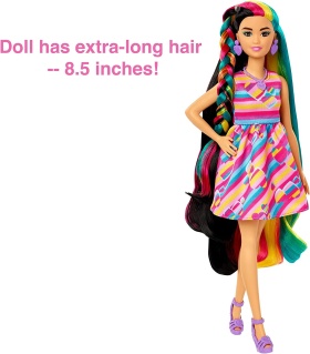 Кукла Barbie Totally Hair, сърце