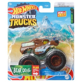 Метална количка hot wheels monster trucks BEAR DEVIL