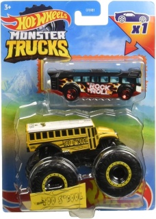 2 броя Метални колички Hot Wheels Monster Trucks Too S'Cool