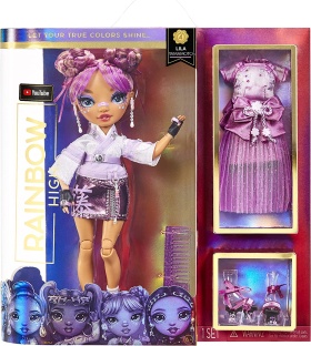 Колекционерска кукла Rainbow High,Lila Yamamoto - серия 4