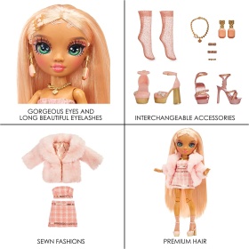 Колекционерска кукла Rainbow High ,Rainbow Divas - Sabrina St. Cloud