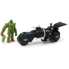 Батман - Атака с мотоциклет срещу Блатното чудовище