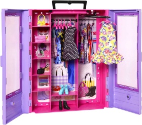 Комплект кукла Barbie Fashionistas с гардероб 