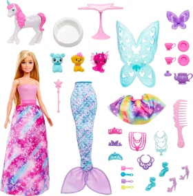 Комплект кукла Barbie Dreamtopia Fairytale с 24 изненади 