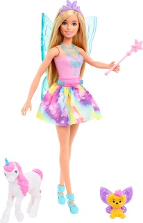 Комплект кукла Barbie Dreamtopia Fairytale с 24 изненади 