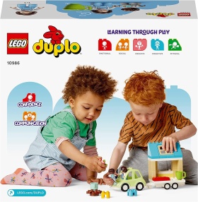 LEGO® DUPLO® Town 10986 - Семейна къща на колела