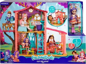 Enchantimals - комплект за игра  къщичка  с кукла Danessa 
