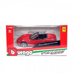 Метална количка Bburago Ferrari California (Convertible) , 1:43
