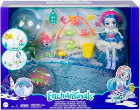 Игрален комплект Enchantimals ''Риболовен ден ''с кукла Sashay Seal