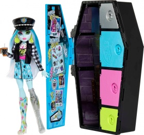 Кукла Frankie Stein Monster High с гардероб с 19 изненадващи модни аксесоара