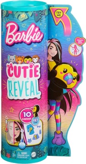 Кукла Barbie Cutie Reveal - Комплект супер изненада: Тукан, серия джунгла