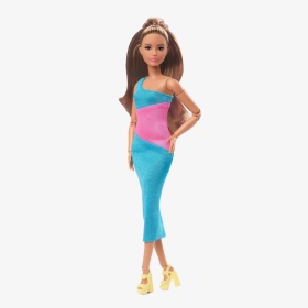 Кукла Barbie Looks брюнетка с дълга коса, #15