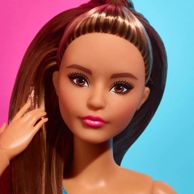 Кукла Barbie Looks брюнетка с дълга коса, #15