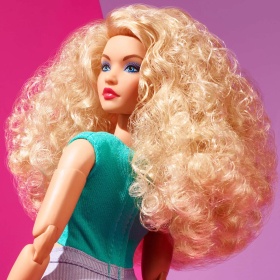Кукла Barbie Looks блондинка с къдрава коса, #16