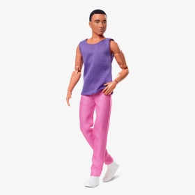 Кукла Barbie Looks - Ken с къса черна коса, #17
