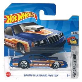 Метална количка Hot Wheels , '86 Ford Thunderbird Pro Stock