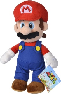 Мека плюшена играчка Супер Марио - Марио,30 см