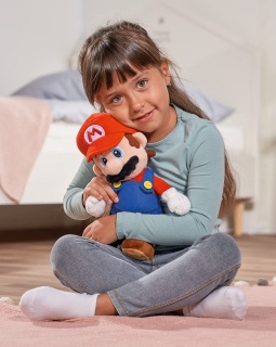 Мека плюшена играчка Супер Марио - Марио,30 см
