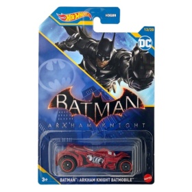 Метална количка Hot Wheels , Batman: Arkham Knight Batmobile