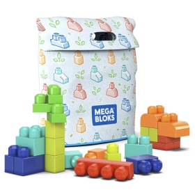 Комплект 60 части Mega Bloks, еко опаковка