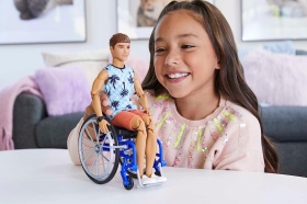 Кукла Barbie - Кен в инвалидна количка