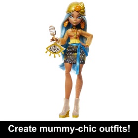  Кукла Клео Де Нил - Monster High гардероб с 19 изненадващи модни аксесоара,серия 2