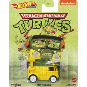 Метална количка Hot Whelss Premium Teenage Mutant Ninja Turtle ,Party Wagon