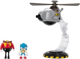 Игрален комплект Соник The Hedgehog Egg с фигурки Sonic & Dr. Eggman