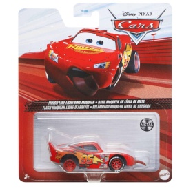 Метална количка Disney Pixar Cars - Светкавицата Маккуин на Финалната линия