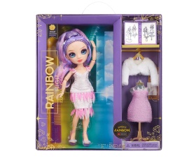Кукла Rainbow High - Фантастична модна кукла, Violet Willow