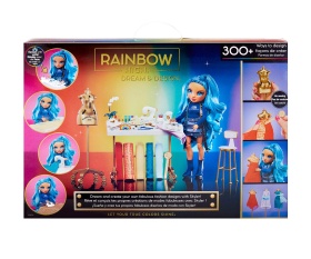 Комплект с кукла Rainbow High - Dream & Design Fashion Studio с кукла Скайлър