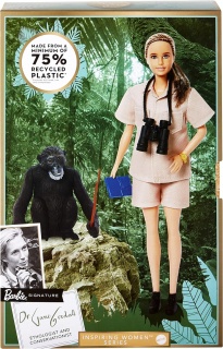 Кукла Барби Dr. Jane Goodall - серия вдъхновяващи жени