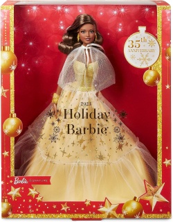  Колекционерска кукла Barbie Holiday - брюнетка 2023