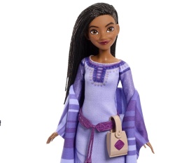 Кукла Disney Princess - Wish: Комплект за пътуване и Аша