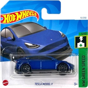Метална количка Hot Wheels , Tesla Model Y