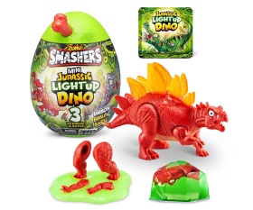 Smashers Dino Island Series 1 - Мини динозавърско яйце, червено