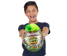Smashers Dino Island Series 1 - Мега динозавърско яйце, зелено