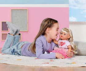 BABY Born - Кукла с дълга коса и аксесоари Sister Style&Play, 43 см