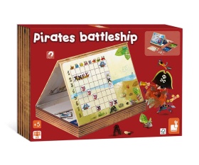Стратегическа игра Janod - Пиратски боен кораб