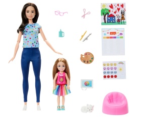 Кукла Barbie - Комплект арт терапия с кукла Челси