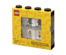 LEGO® дисплей за 8 минифигури, черен
