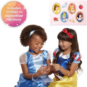Disney Princess - Сандък с автентични костюми от филми на Дисни - 4 принцеси