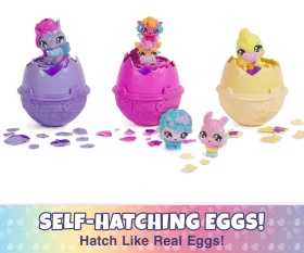 Hatchimals - Комплект яйце изненада, пролетна кошница