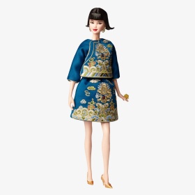 Колекционерска кукла Барби Лунна нова година 2023, проектирана от Guo Pei