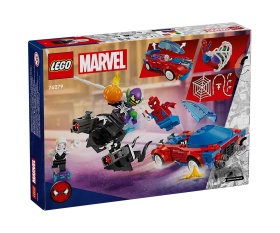 LEGO® Marvel Super Heroes 76279 - Състезателната кола на Спайдърмен с Венъм и Зеления гоблин