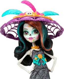 Колекционерска кукла Monster High Skelita Calaveras Dia de Muertos 2024